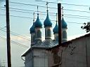 Day 03 --- A colorful church top seen on way from Suzdal back to Moscow.JPG